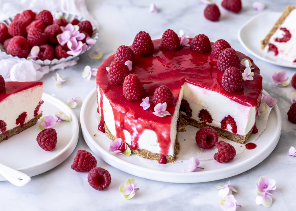 Himbeer-Joghurt-Torte | ohne backen | Emma's Lieblingsstücke